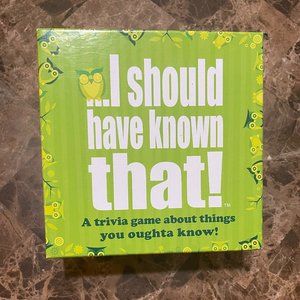 I should have known that! Trivia game
